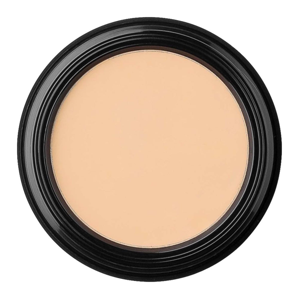Glo Skin Beauty Oil-Free Camouflage Concealer Sand swatch shows medium-to-full coverage.