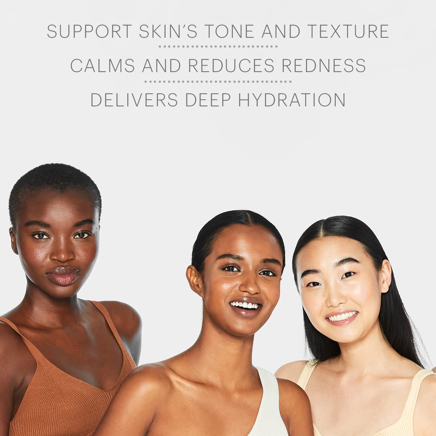 Glo Skin Beauty Oil Free Moisturizer jar front showcases balanced, conditioned skin potential