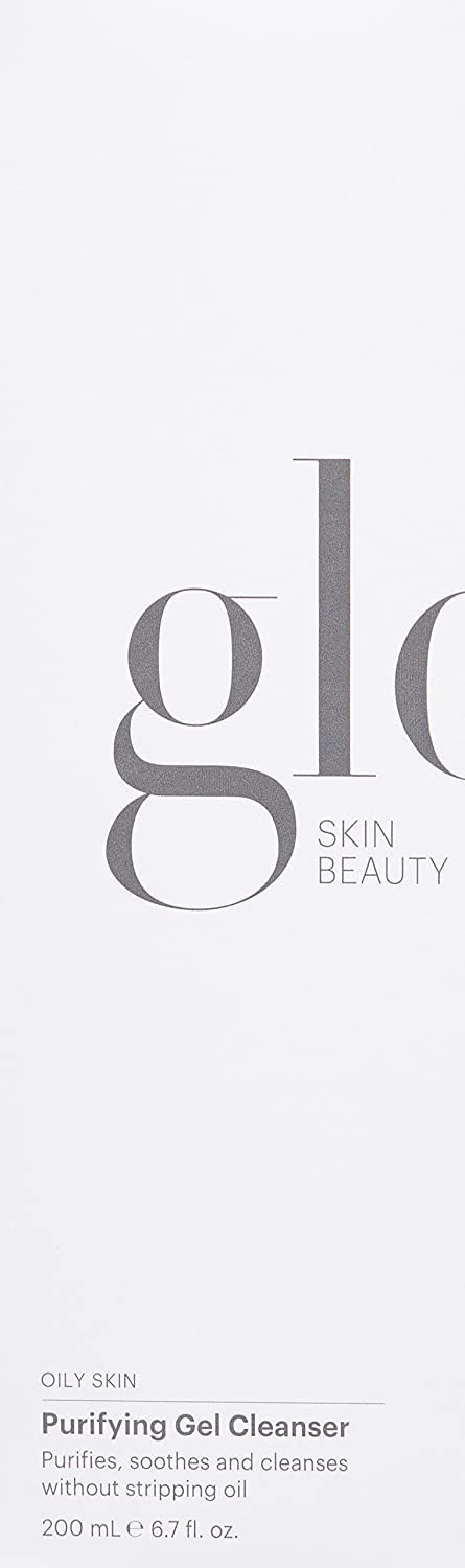 Pump-dispense shot of Glo Skin Beauty Purifying Gel Cleanser for easy daily cleansing