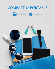 Glocusent compact makeup mirror offers Natural, Office, and Party color modes for different occasions