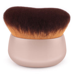 GloreBrochas 75mm extra-large kabuki brush head close-up for fast full-body coverage