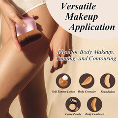 GloreBrochas oval head enables full-body coverage from shoulders to legs