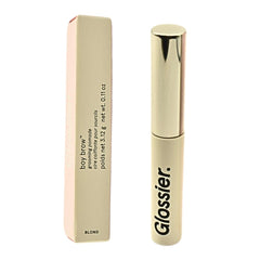 Glossier Boy Brow Blond tube-cap close-up for easy on-the-go touch-ups