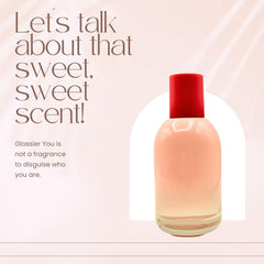 Glossier You fragrance pour shot suggests easy, everyday application and quick refresh