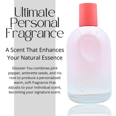 Glossier You thumbprint bottle highlights signature scent that evolves with you