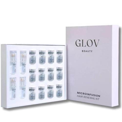 Glov Beauty micro infusion kit packaging for convenient at-home scalp care and storage