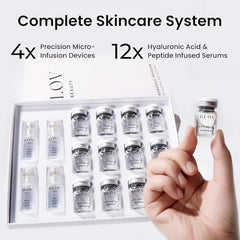 Glov Beauty hyaluronic acid serum ampoules, 5ml each for hydration