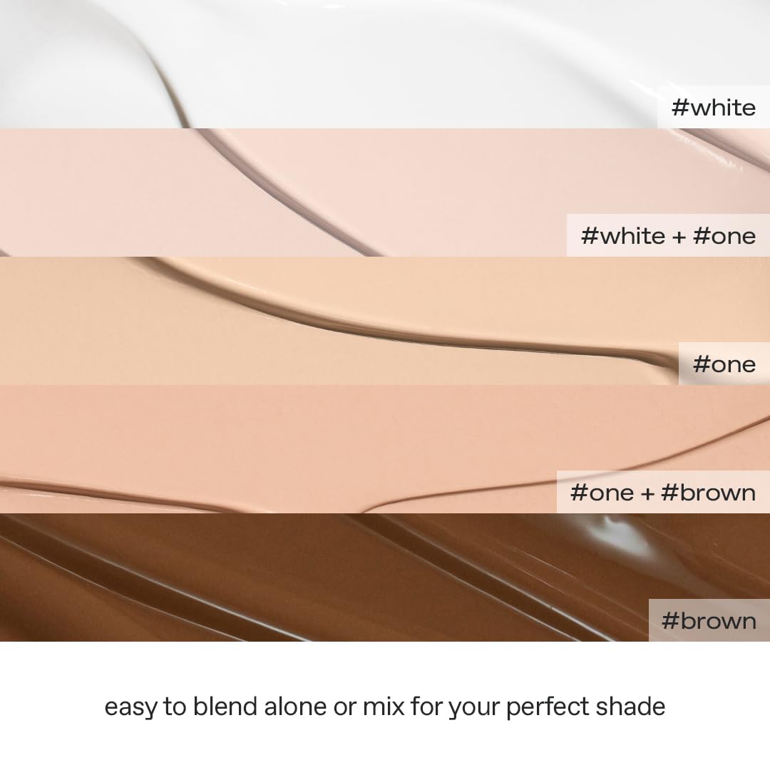 glow breathable blemish balm #one hydration—green tea water keeps skin comfortable.