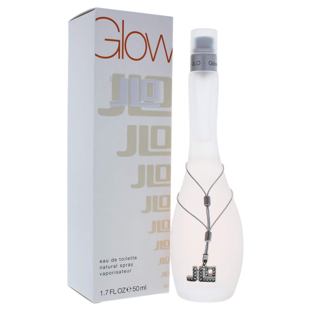 Glow by Jennifer Lopez bottle close-up for daily confidence and versatile wear.