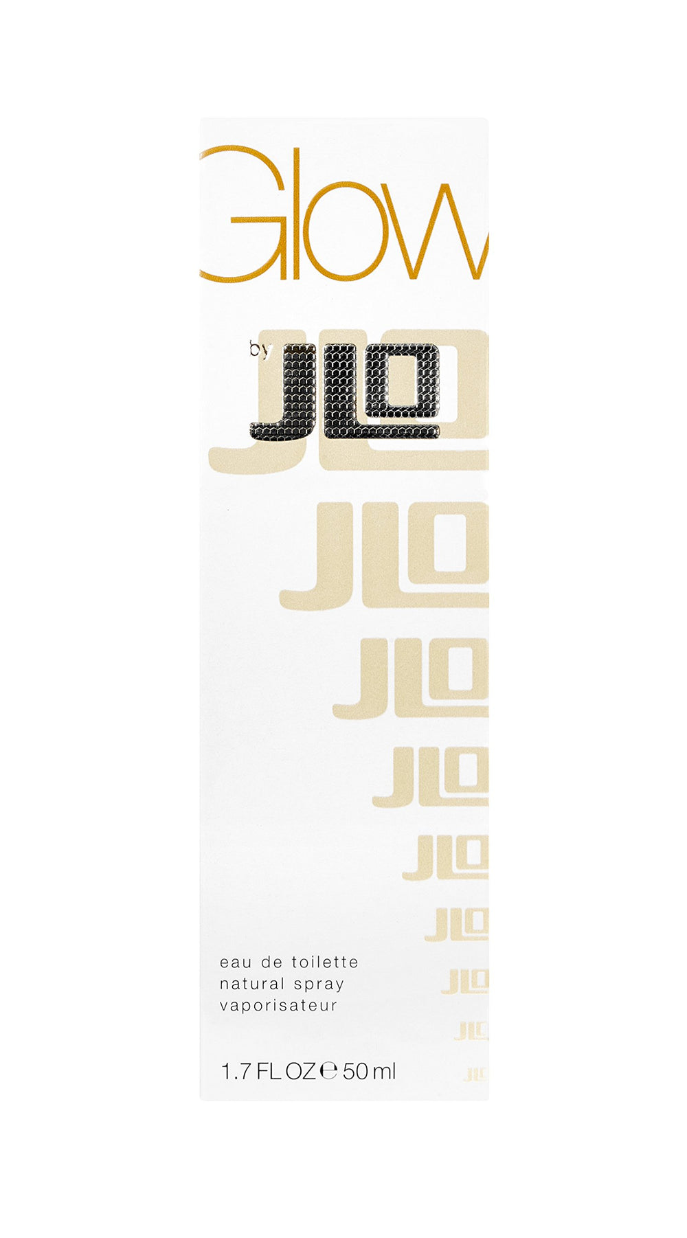 Glow by Jennifer Lopez on vanity supports versatile day-to-night wear.