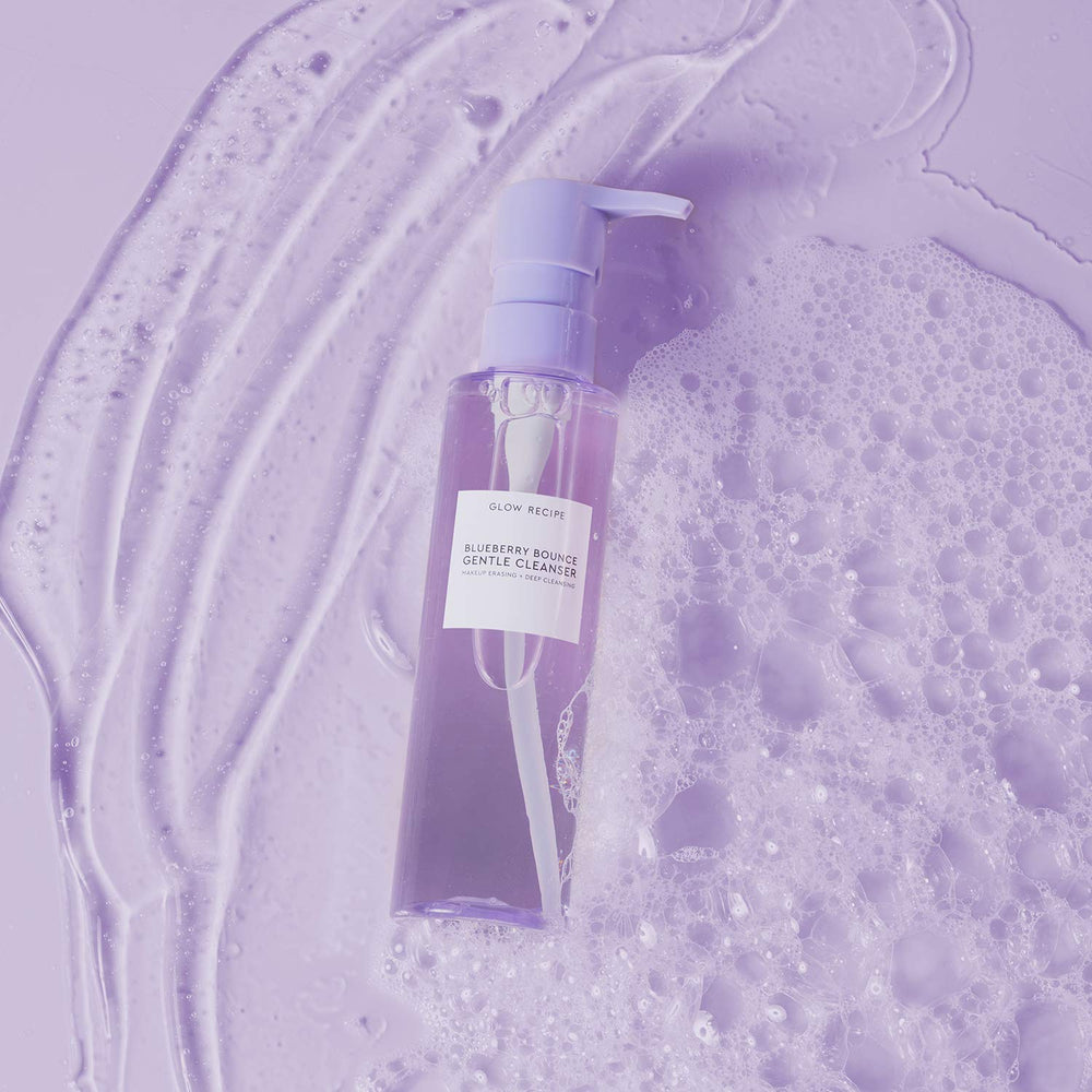 Glow Recipe Blueberry Bounce vegan cruelty-free label featured on packaging