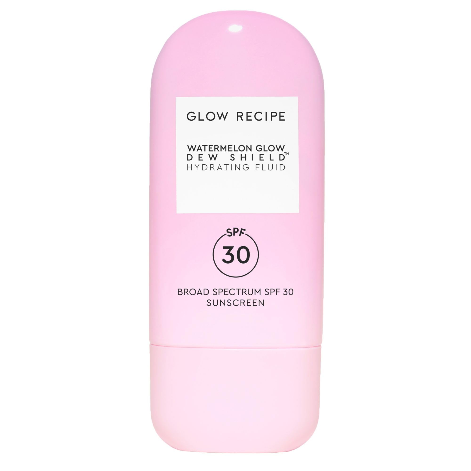 Glow Recipe Dew Shield bottle front with compact packaging and 15ml size.