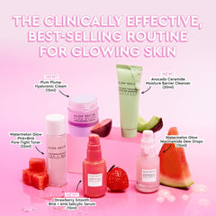 Glow Recipe Fruit Babies Niacinamide Glow Drops bottle supports radiant, balanced skin tone
