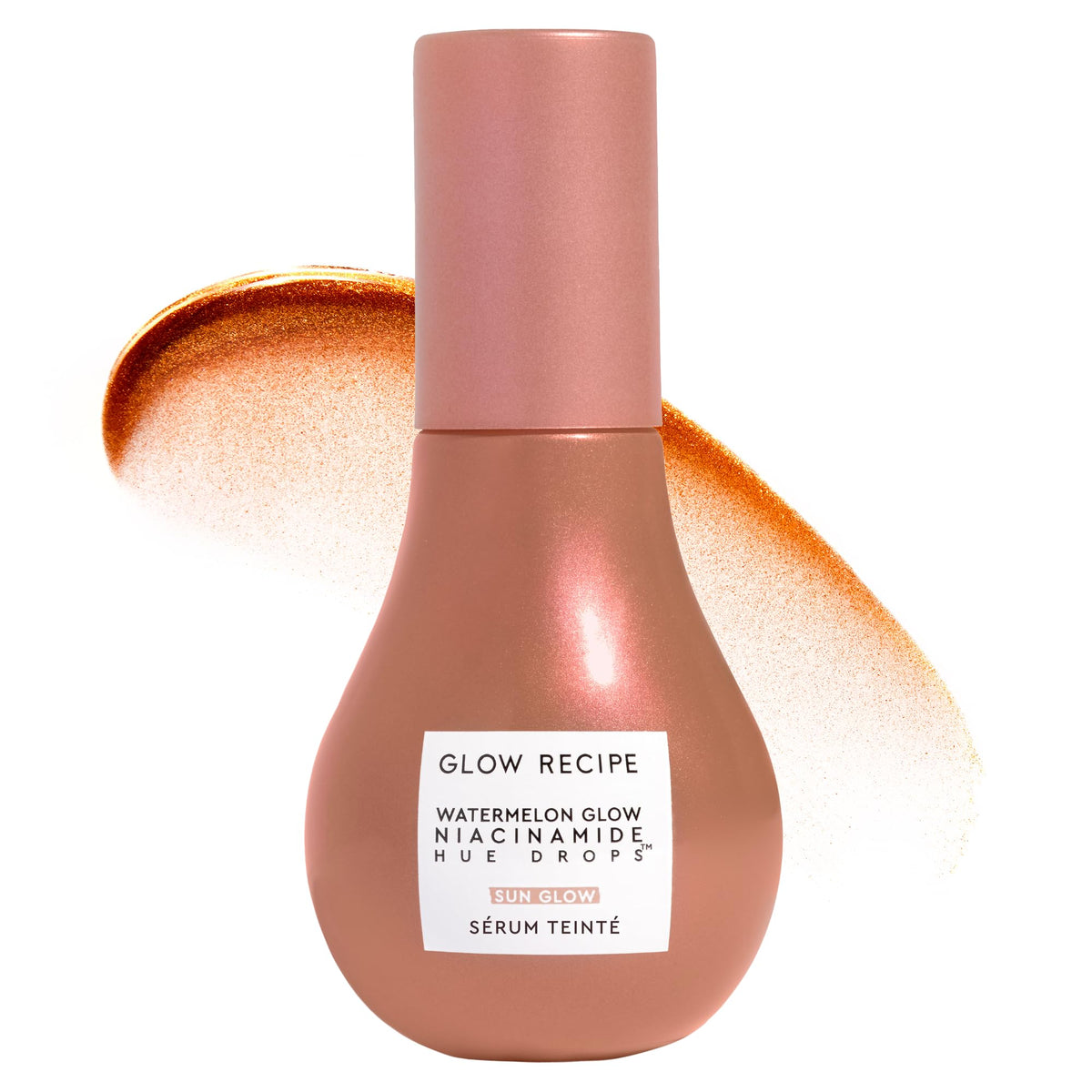 Glow Recipe Hue Drops bottle pour for a warm skin glow