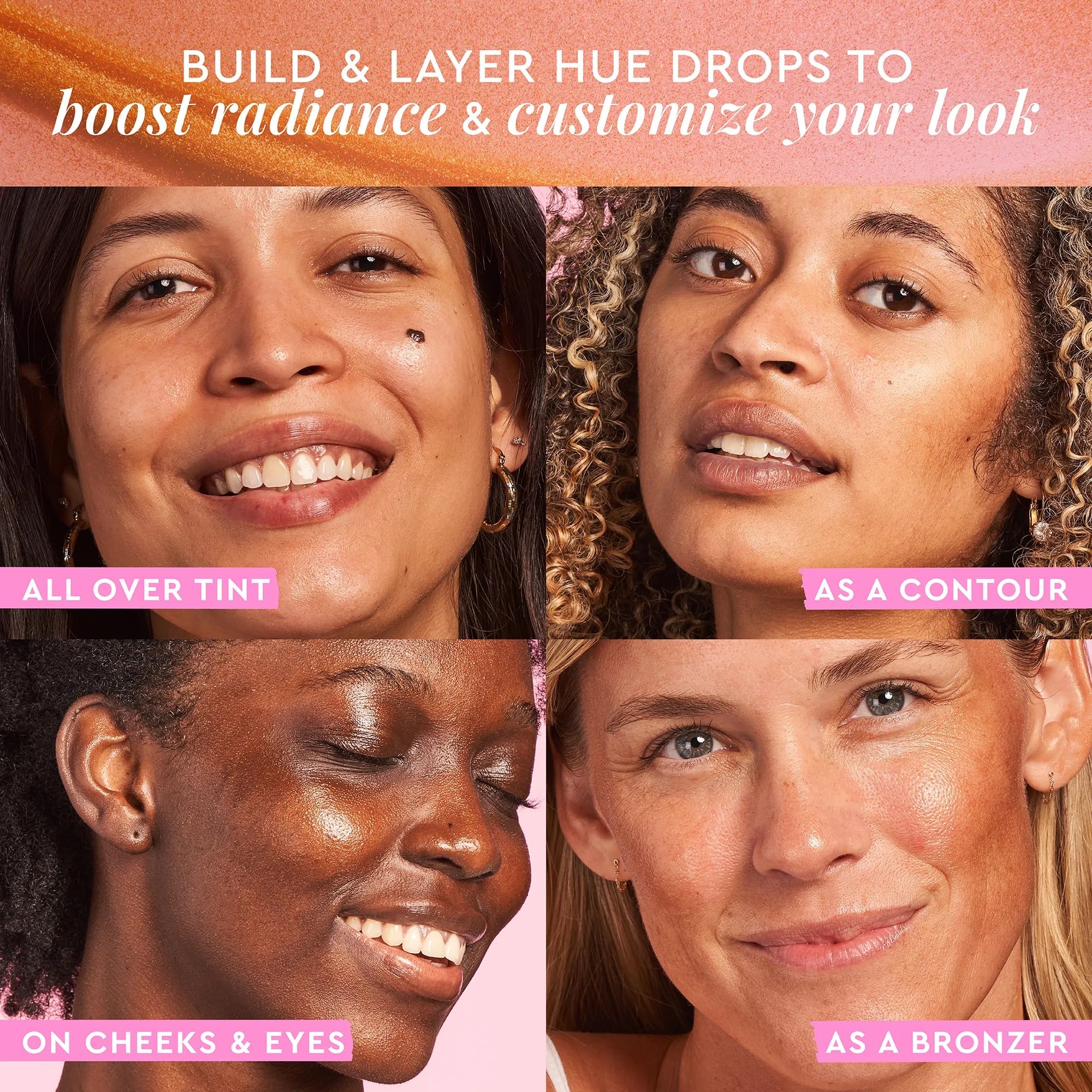 Ophthalmologist-tested Hue Drops safe near the eyes
