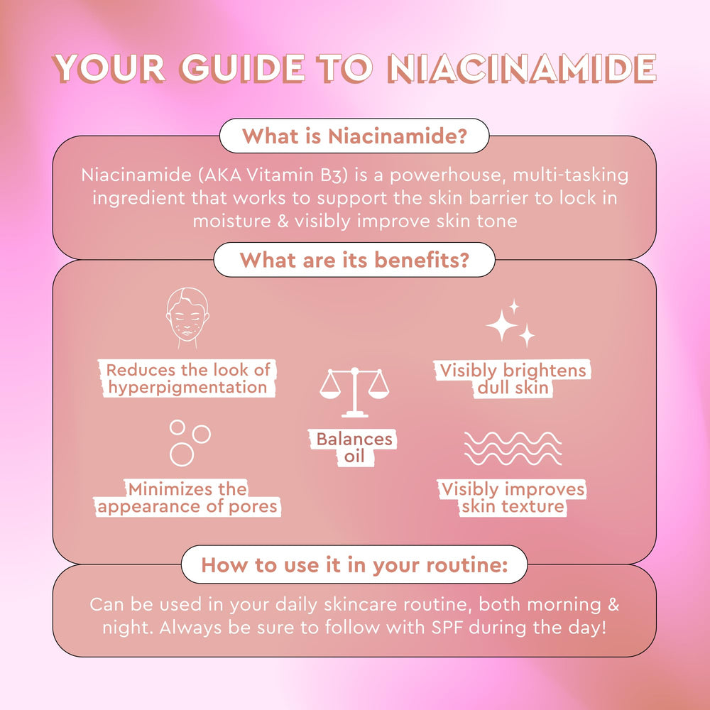 Hydration with Niacinamide and watermelon for refreshed skin