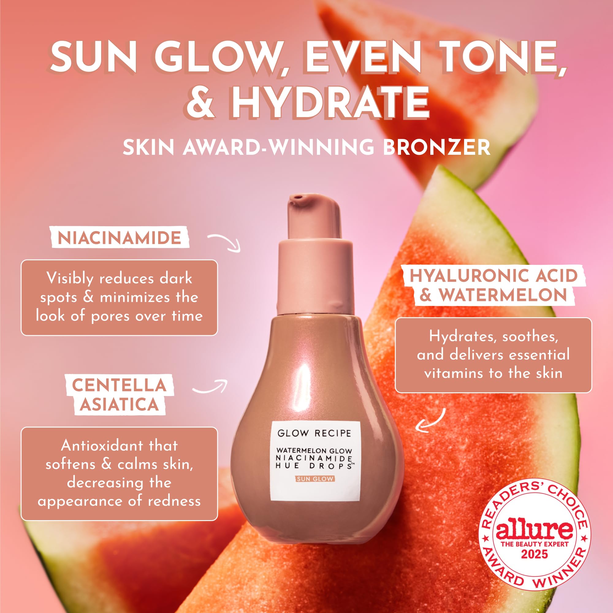 Sunglow shade delivers natural sun-kissed glow on skin