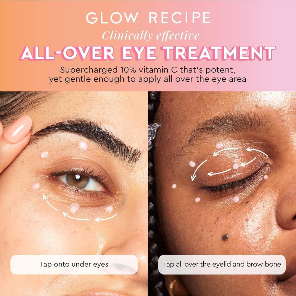 Glow Recipe morning routine shot showcases glow-boosting steps for brighter skin.