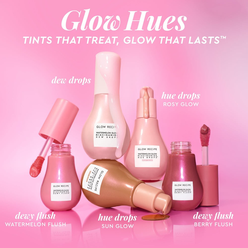 Glow Recipe niacinamide-watermelon-jojoba close-up highlights skin-friendly actives