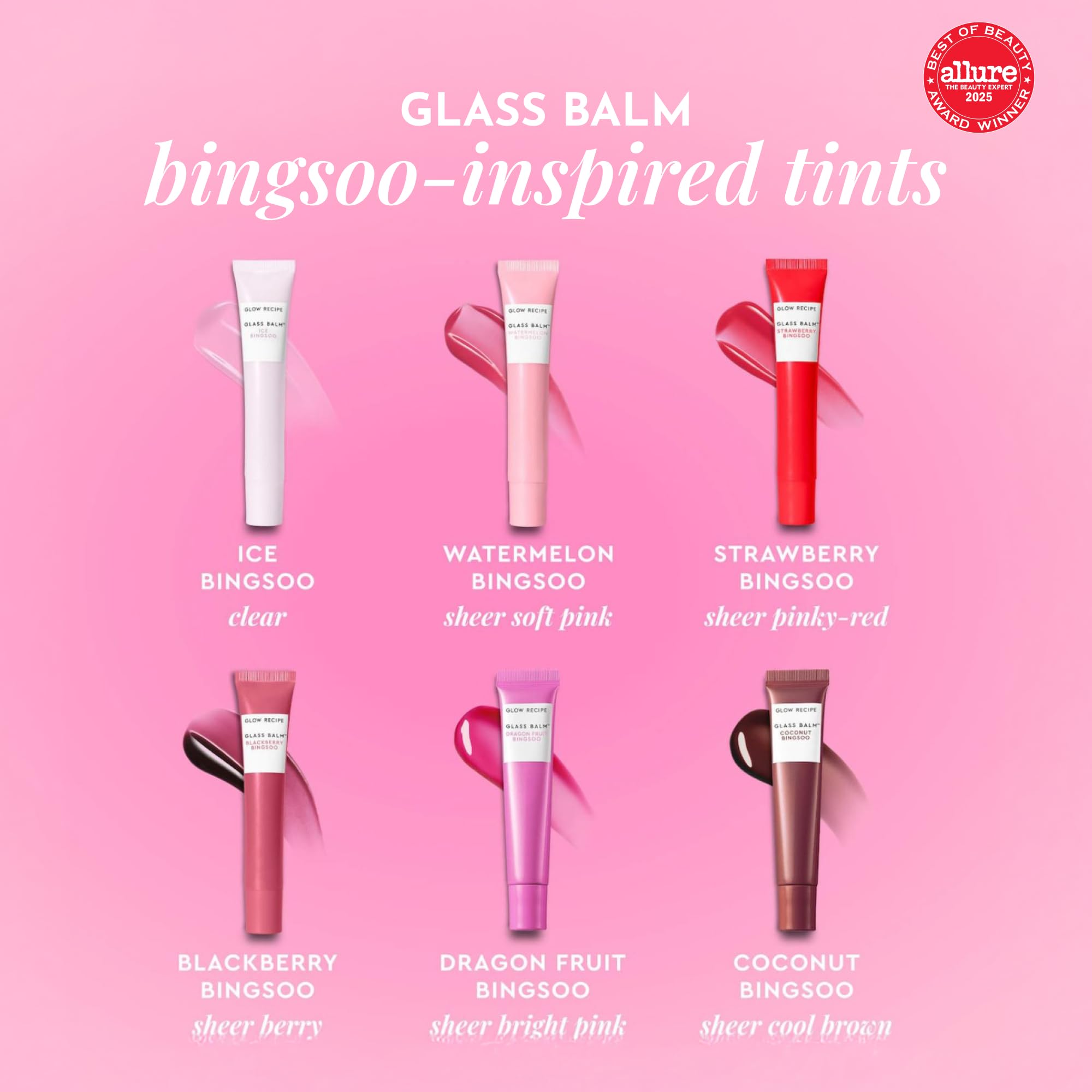 Glow Recipe paraben-free-sulfate-free-cruelty-free badge on packaging