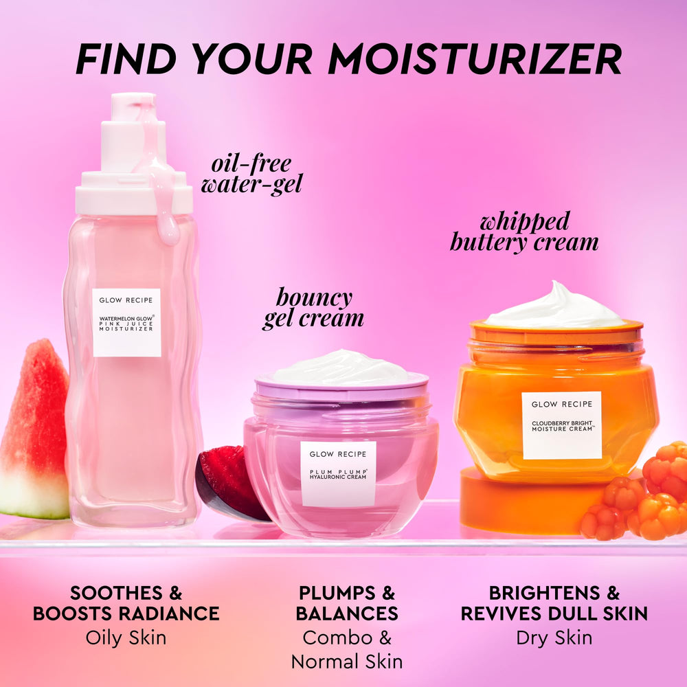 Glow Recipe Pink Juice Water Gel vegan and cruelty-free skincare formulation.