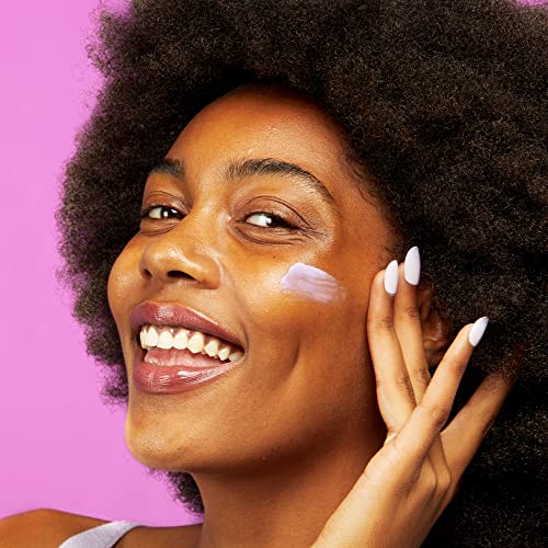 Glow Recipe Plum Plump dime-sized application demonstrating targeted skincare routine