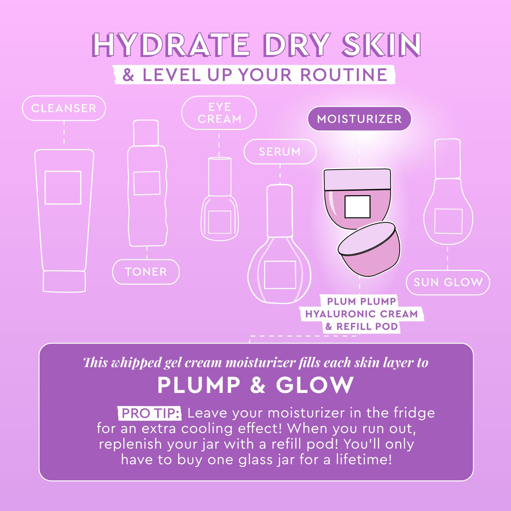 Glow Recipe Plum Plump fridge cooling effect image for extra hydration