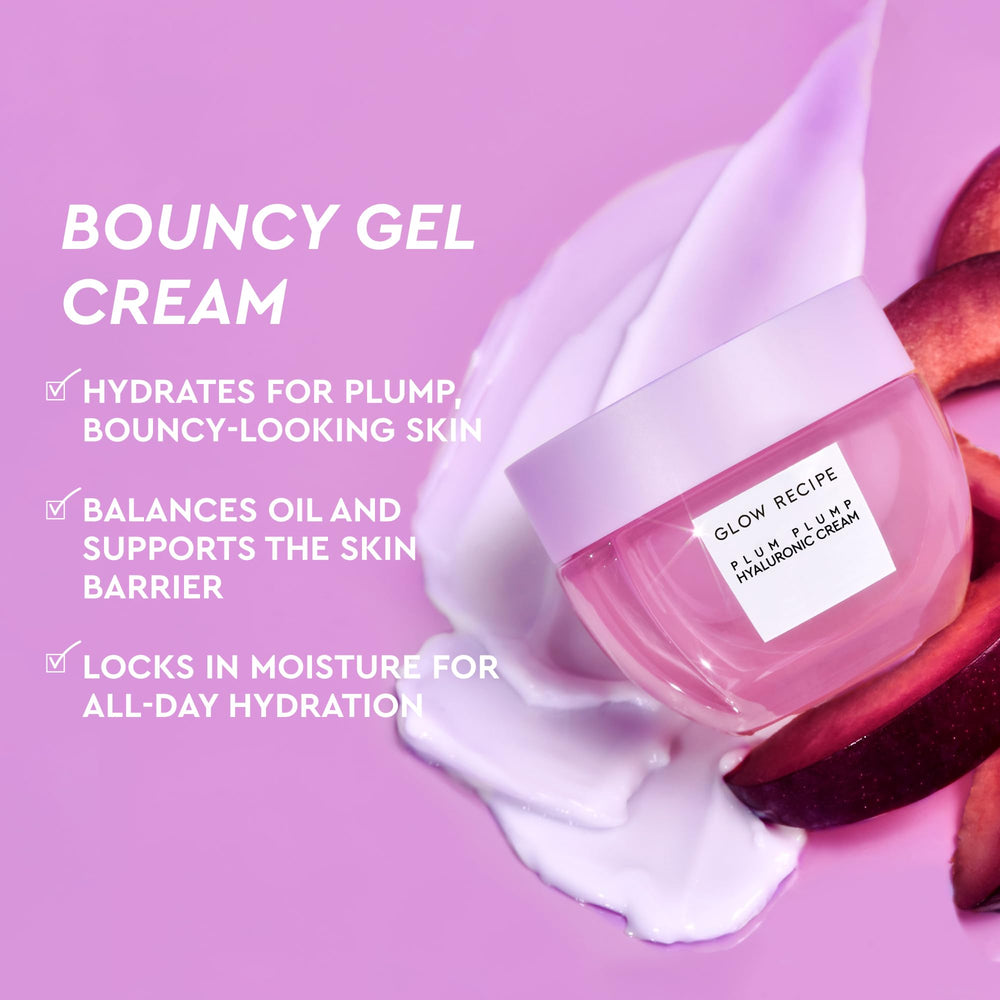 Glow Recipe Plum Plump holiday gift box features recyclable jars and eco-friendly packaging.