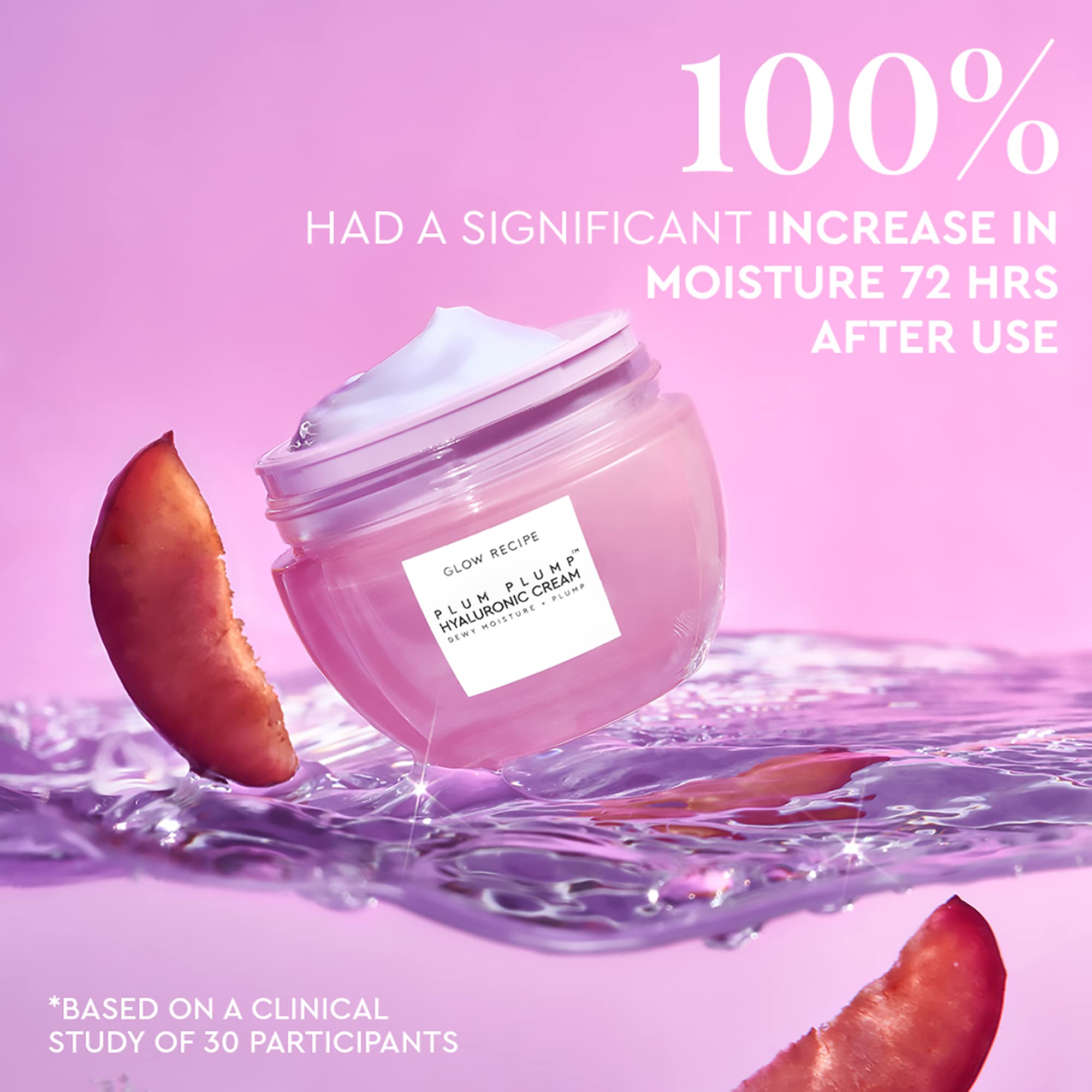 Glow Recipe Plum Plump no parabens image emphasizes clean ingredients