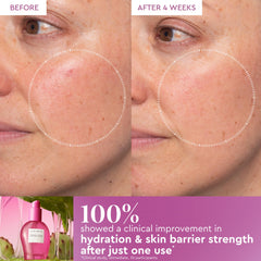 Glow Recipe prickly pear peptide mucin ingredients graphic highlighting cactus extract