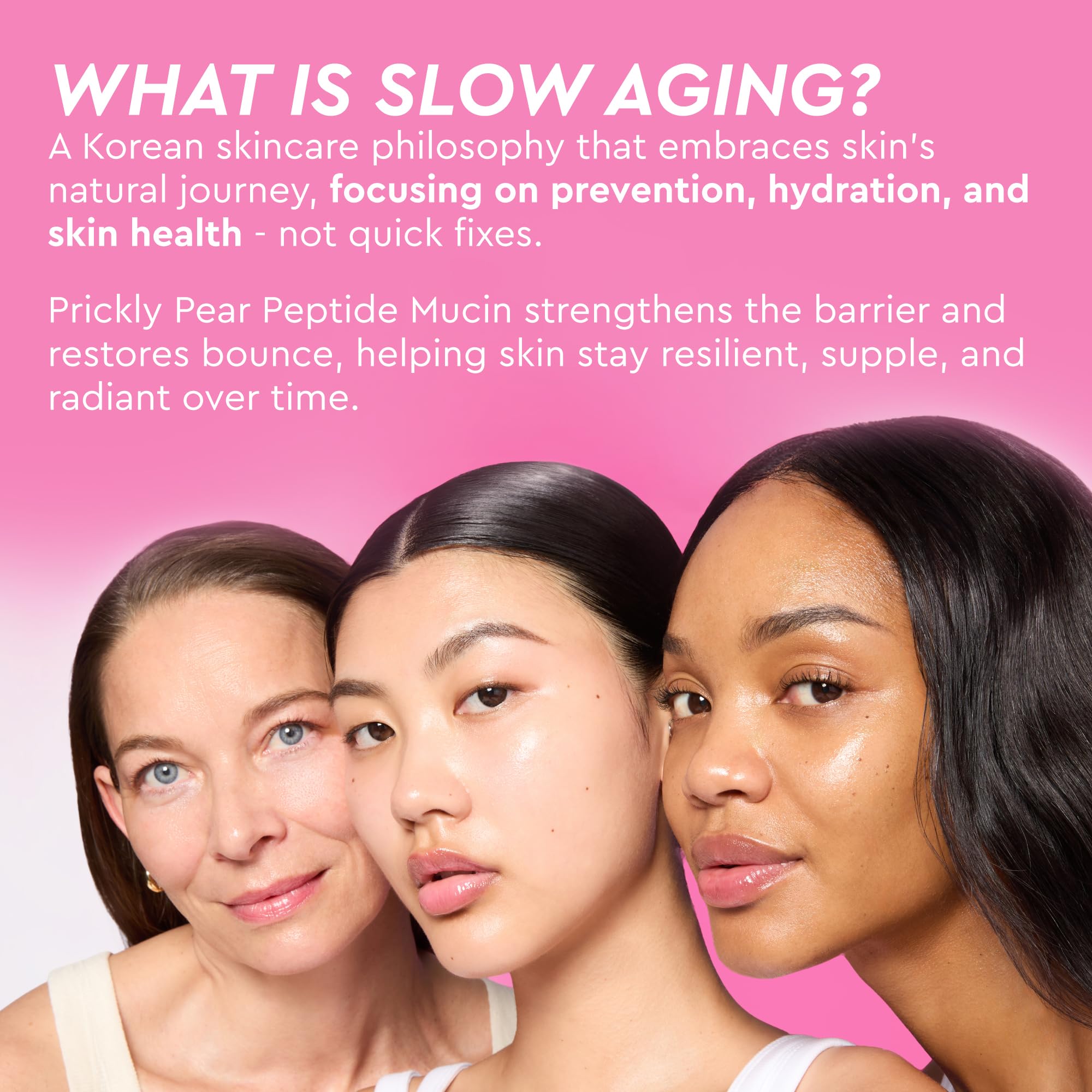 Glow Recipe prickly pear peptide mucin pore-refinement closeup for smoother texture