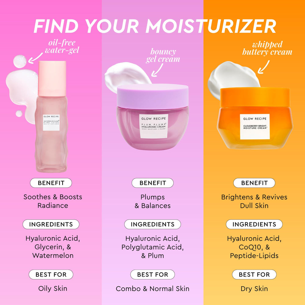Glow Recipe Pride Pink Juice oil-free finish visible on skin.