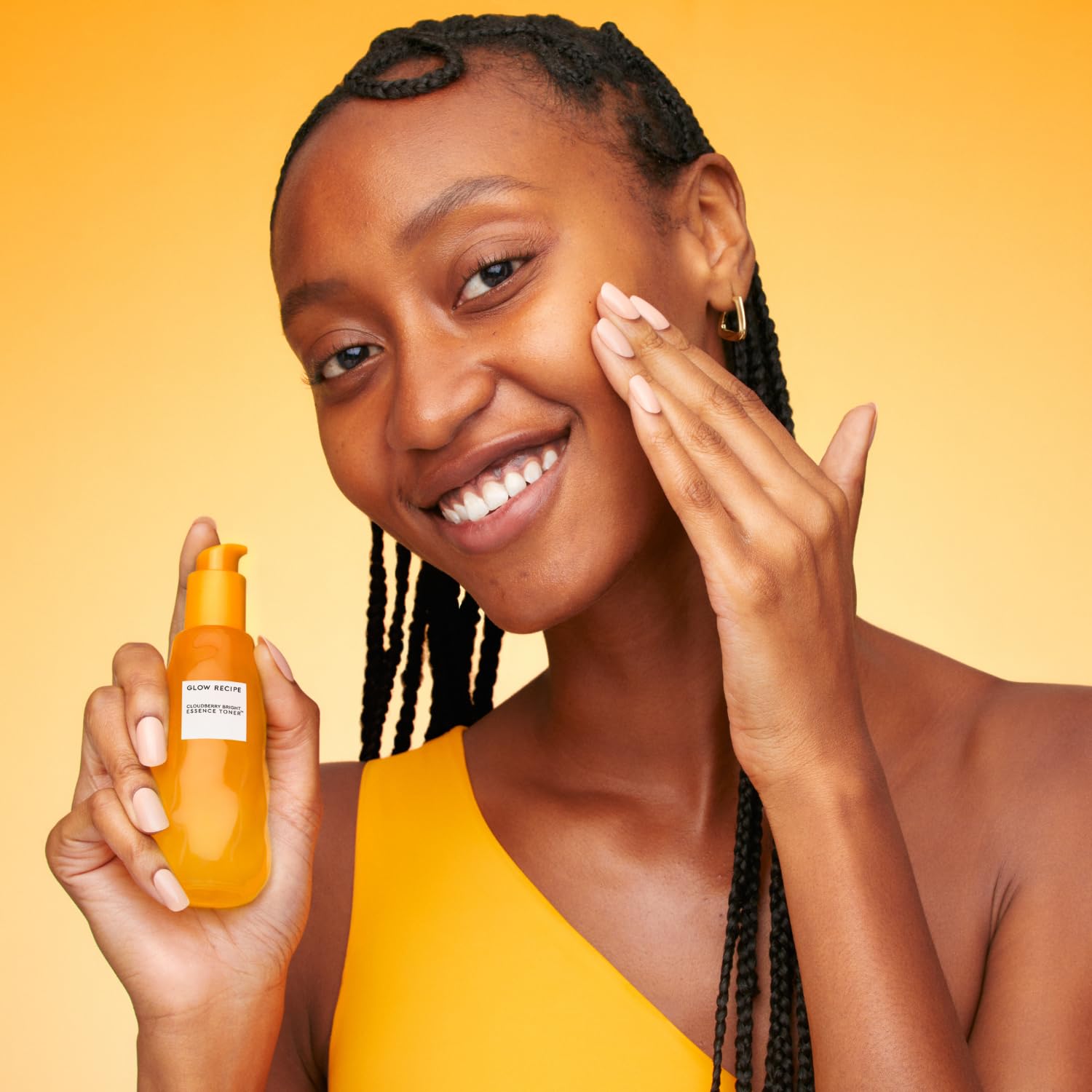 Glow Recipe Vitamin C-E-Glycerin closeup signals brightening, softening, and daily protection