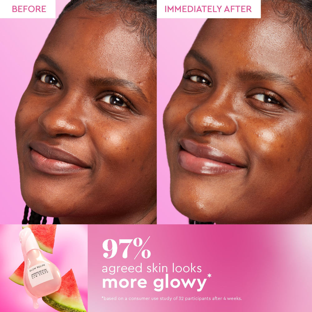 Glow Recipe Watermelon Glow Kit dewy drops serum for brightening and hydration