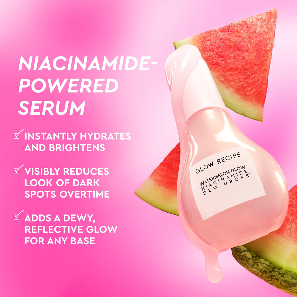 Glow Recipe Pink Juice moisturizer jar showing oil-free, gel-cream hydration