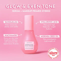 Glow Recipe Dew Drops dropper emphasizing quick absorption and hydration