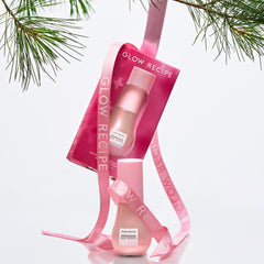Glow Recipe watermelon-scented serum texture—lightweight gel for a refreshing glow.