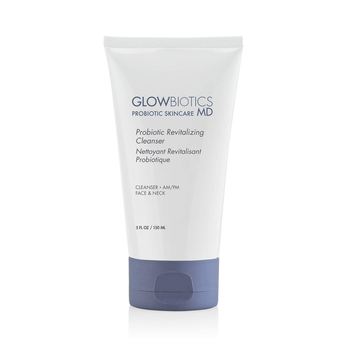 Glowbiotics Probiotic Revitalizing Cleanser front bottle for gentle daily cleansing