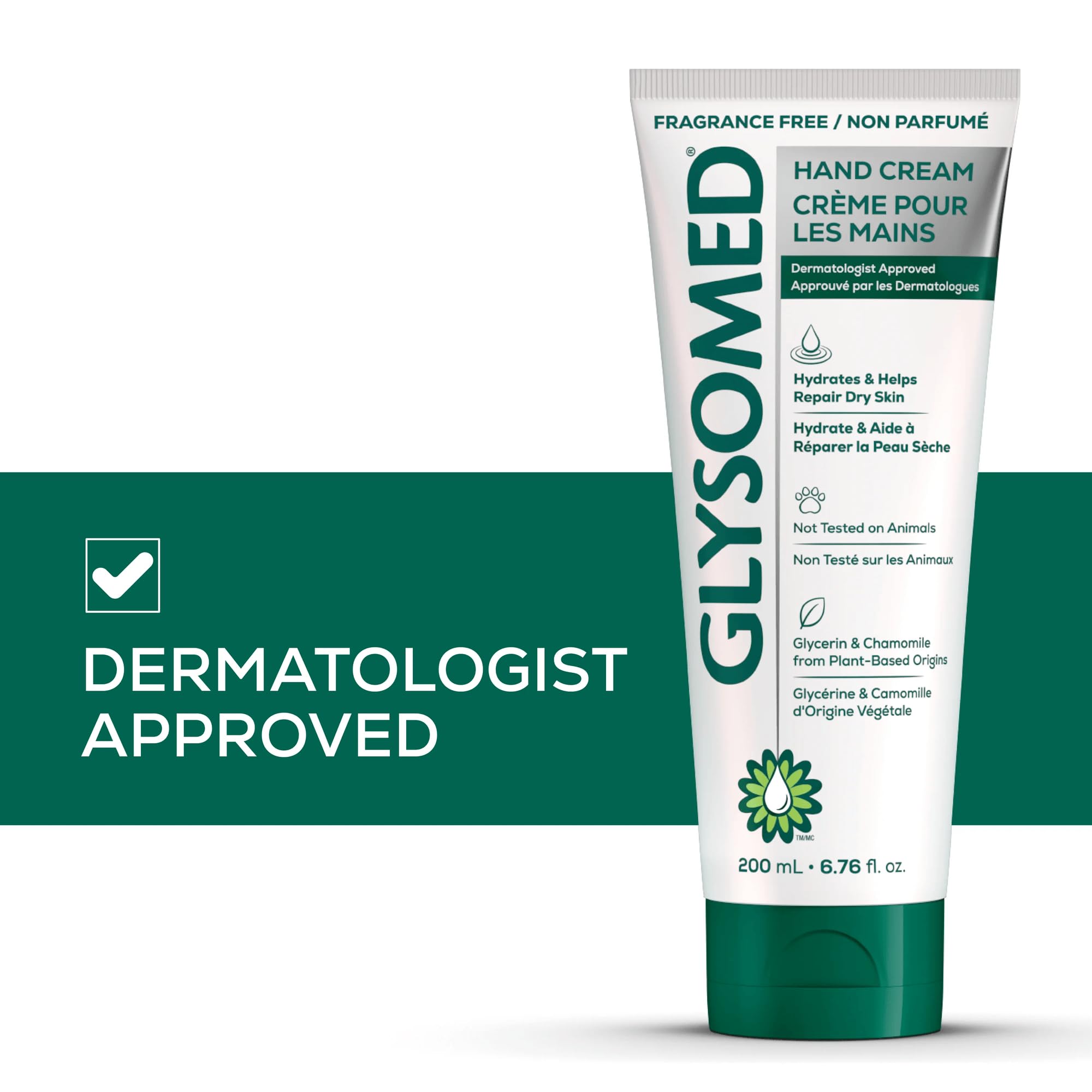 Glysomed Hand Cream applied to dry hands in daily routine