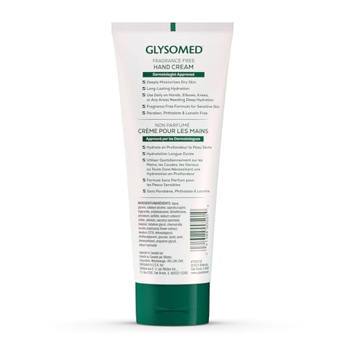Glysomed Hand Cream silicone moisture barrier image for long-lasting protection