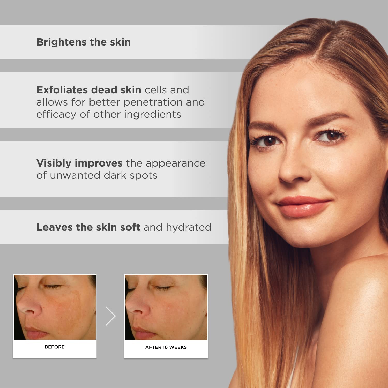Glytone Enhance Brightening Cream travel-sized packaging for on-the-go routines.