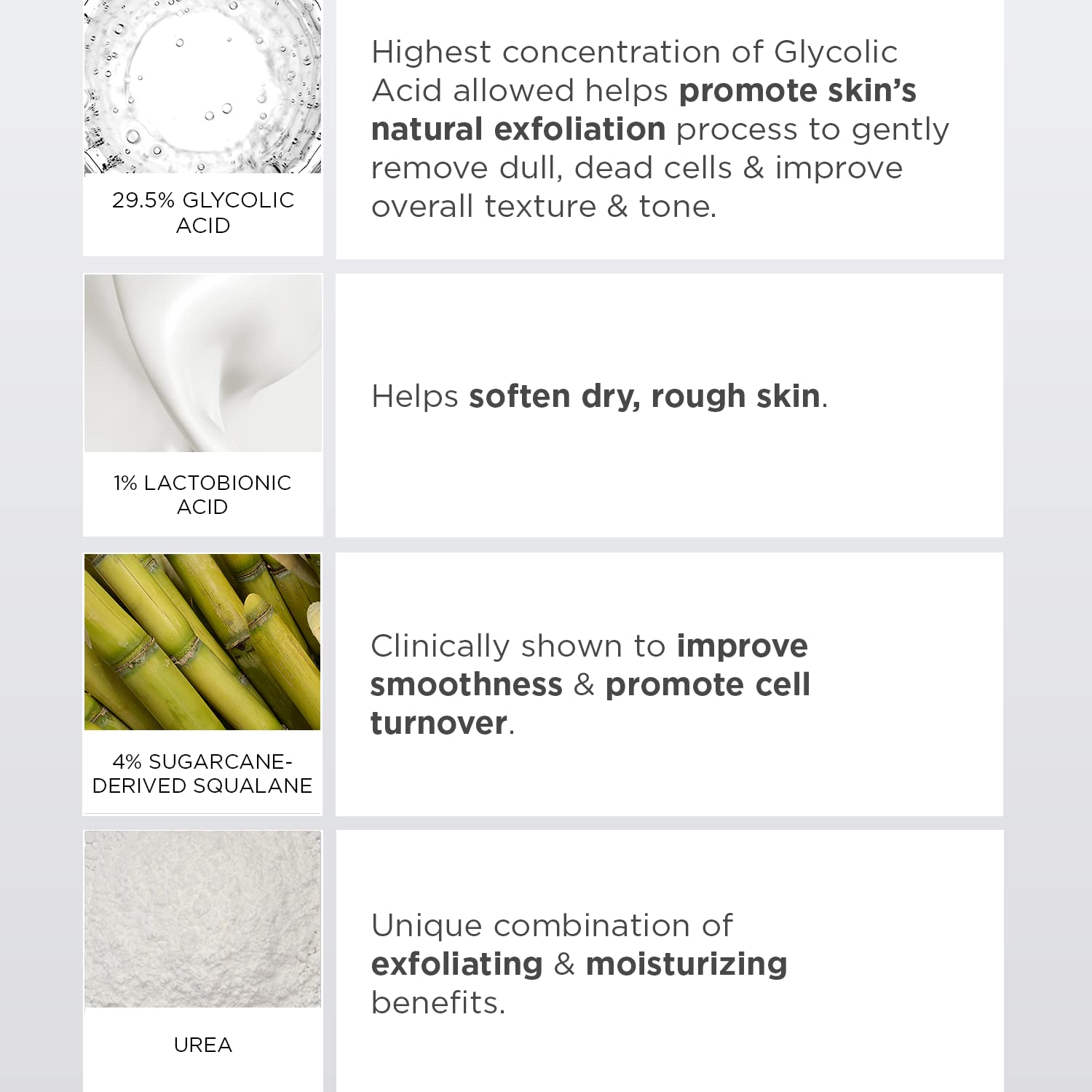 GLYTONE foot cream texture closeup; rich hydration for dry, rough feet.