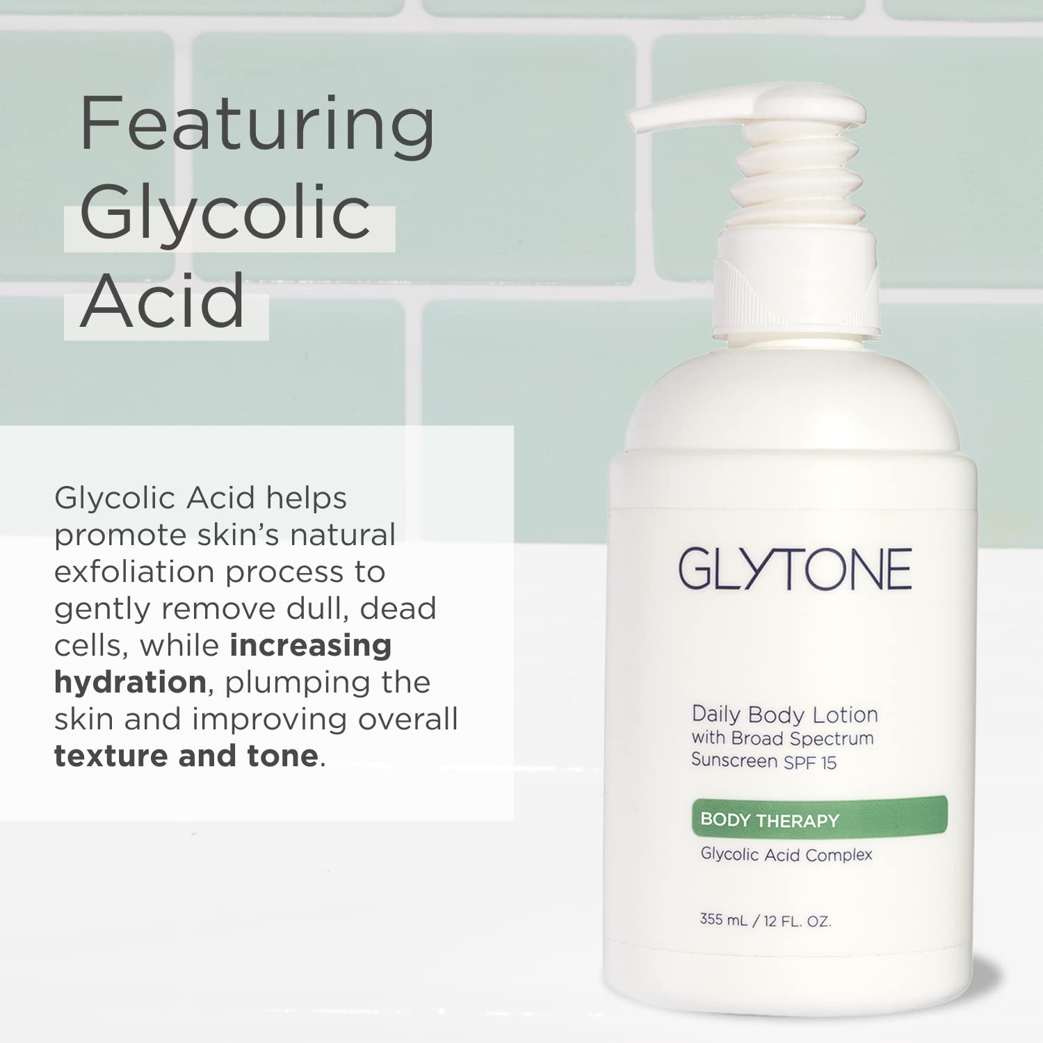 Glytone Shea butter richness conveys deep hydration for dry skin.