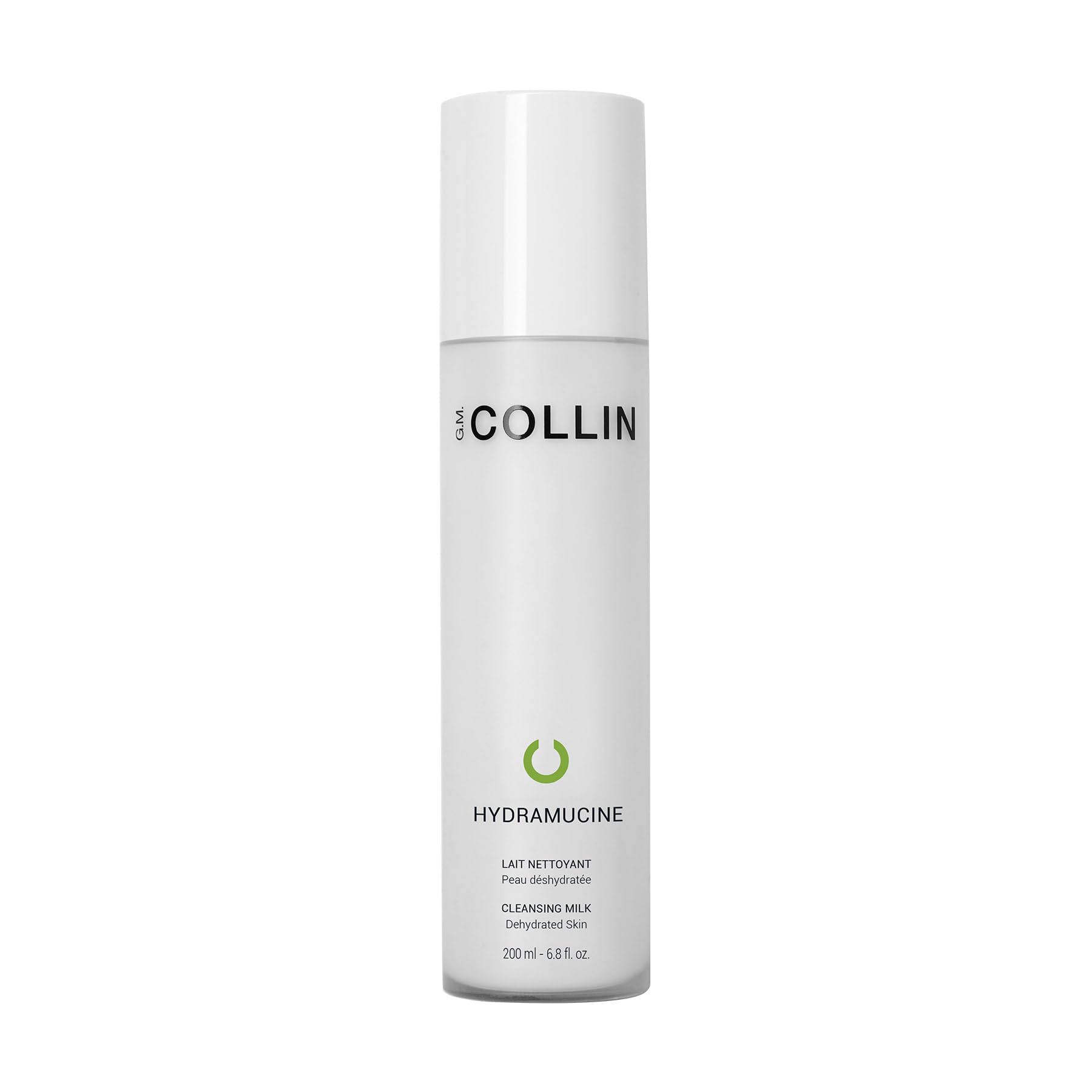 G.M. COLLIN Hydramucine cleansing milk bottle for gentle cleansing and makeup removal