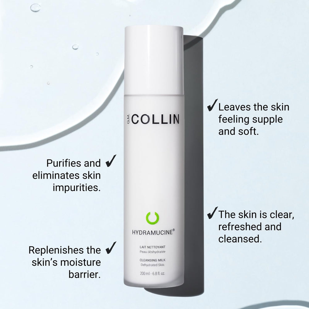 Hydramucine cleansing milk removing eye makeup gently