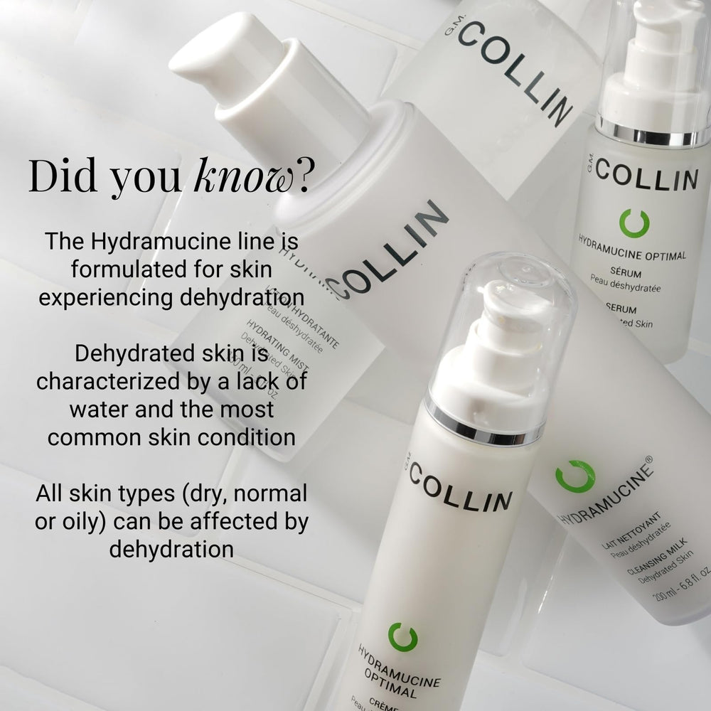 G.M. COLLIN Hydramucine Optimal Cream on clean hand for normal to dry skin comfort