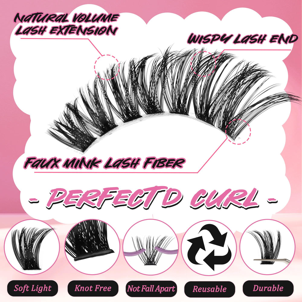 Gmagictobo C curl lashes lift and open the eye naturally.