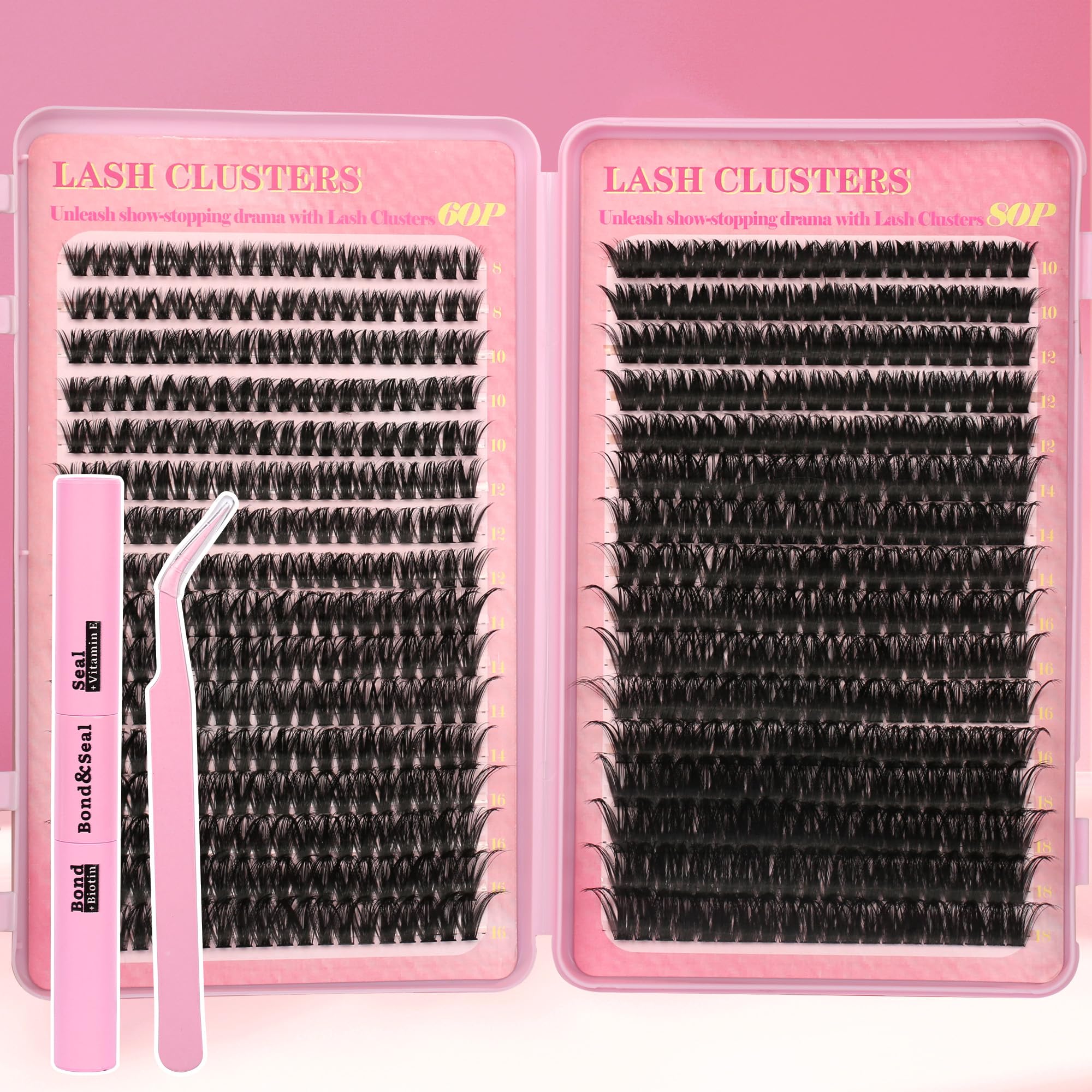 Gmagictobo lash extension kit 640pcs offers salon-style lashes at home.