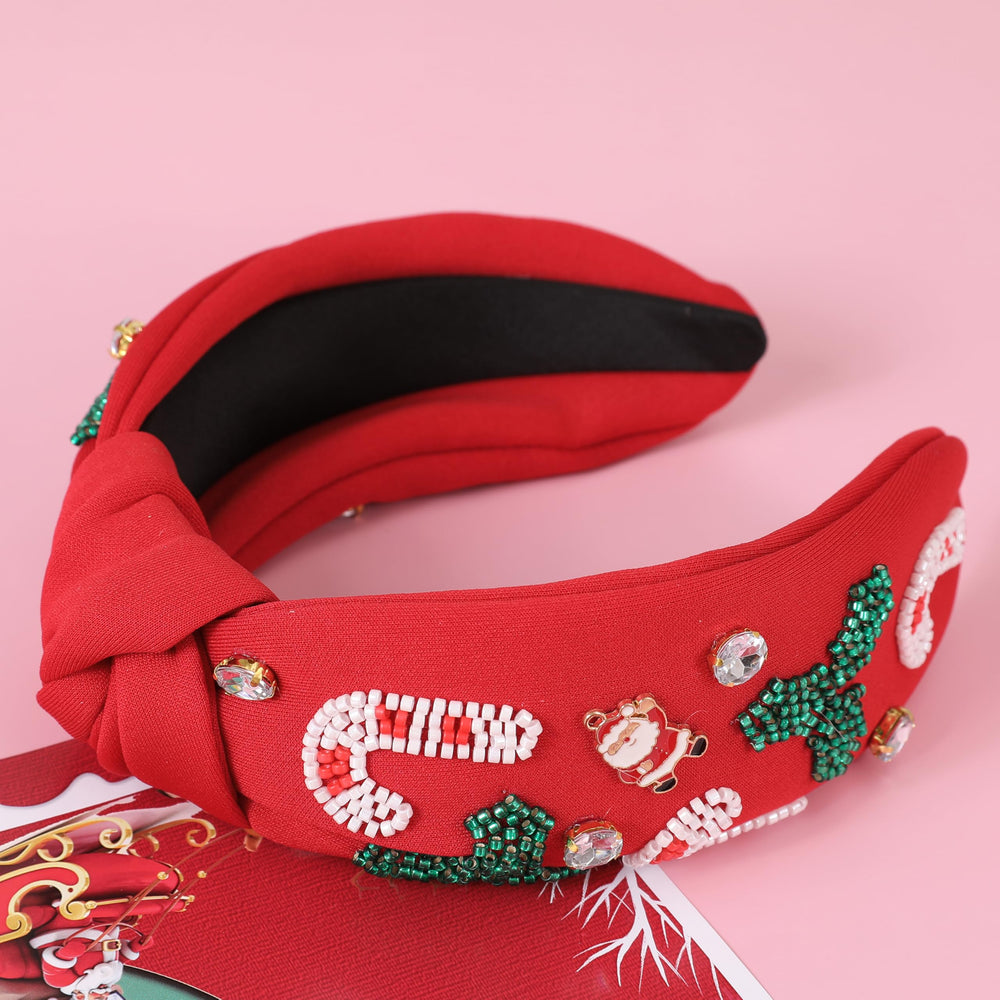 Gmmidea Christmas headband crystal details add subtle shine to outfits.