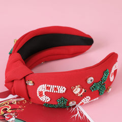 Gmmidea Christmas headband crystal details add subtle shine to outfits.